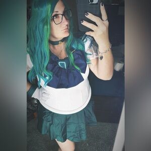 Sailor Neptune Cosplay Costume Halloween Sailor Moon XL Never worn